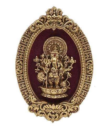 Sri Shubha Drishti Ganapathy/Ganesha Idol - Wall Hanging (7 x 5 INCH)
