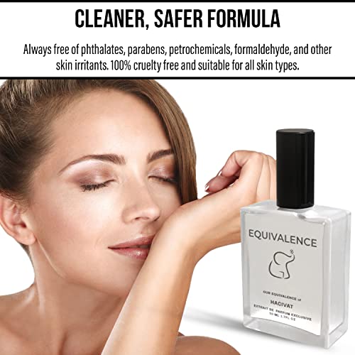 Equivalence Of Hacivat Extrait De Parfum (1.7 Fl Oz)- Long Lasting Daily 12-14 Hours Perfume Oil Concentrated Spray For Men, Women, All Skin Types – 99% Same Fragrance #TOP6