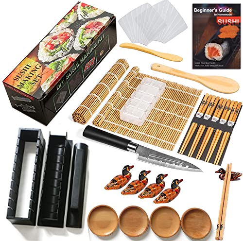 Set à Sushi Maki : Kit Complet pour Préparer des Sushis Maison
