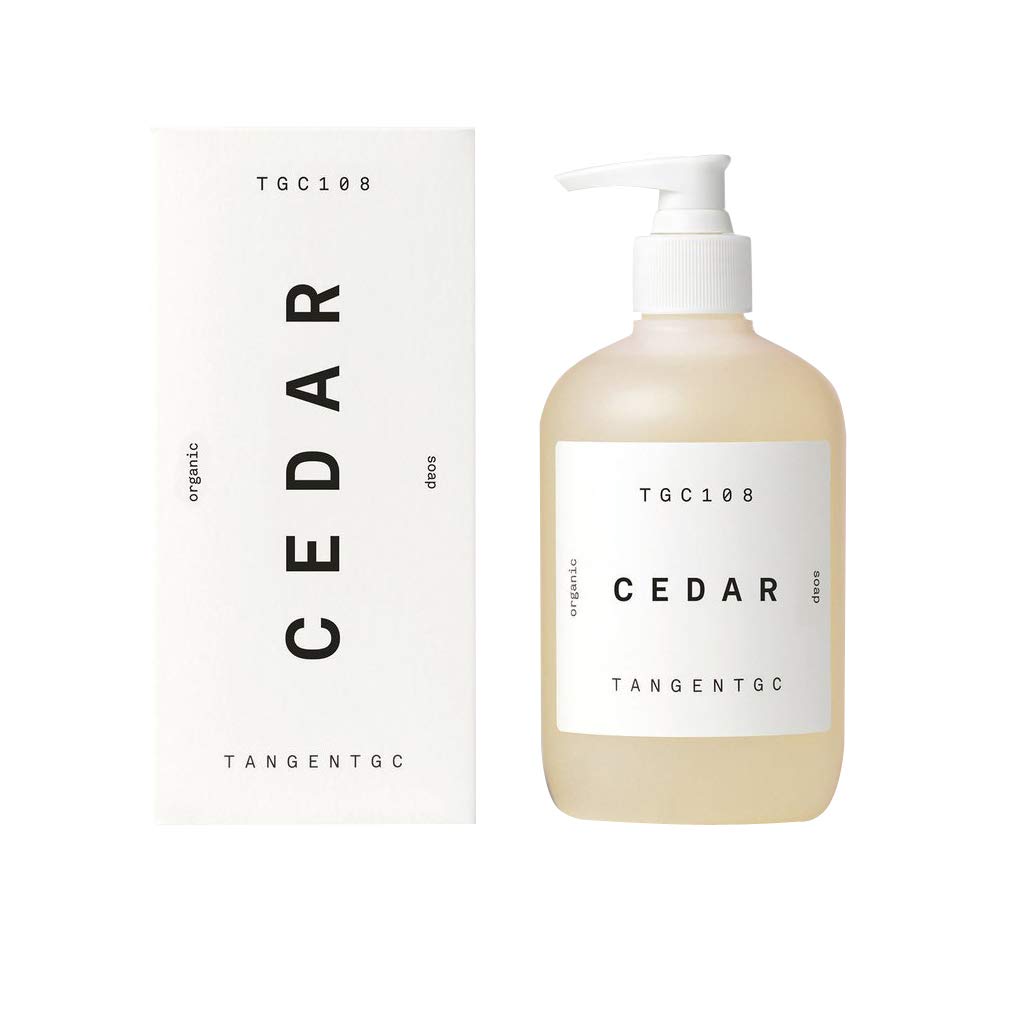 Tangent GC Cedar Organic Hand Soap – Scented Liquid Hand Soap with Warm Dry Wood, Juniper & Wild Berry Notes, Vegan, Cruelty-Free & Fossil Free, Made in Sweden, 350ml