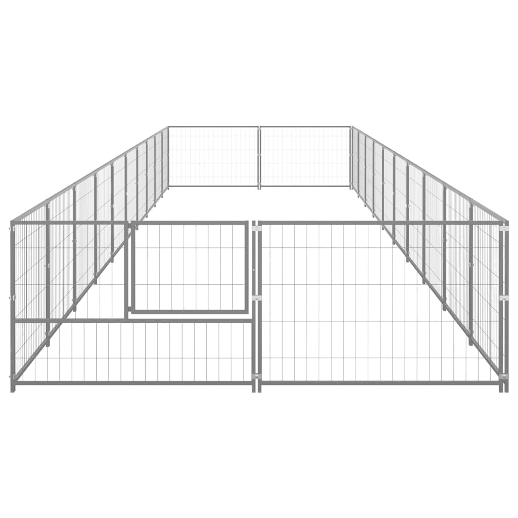 Artykuły dla zwierząt — hodowla psów srebrna 20 m² stal, zwierzęta i artykuły dla zwierząt