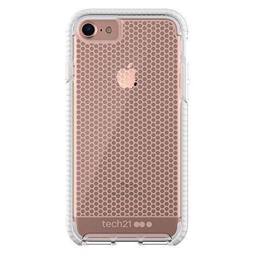 Tech21 Evo Mesh Protection Case for iPhone 7 4.7 (Clear/White)
