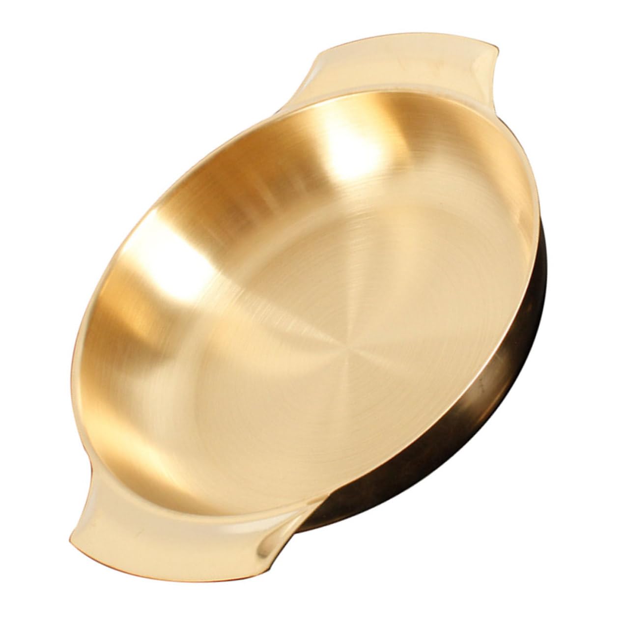 STOBAZA Stock Pot Instant Noodles Korean Style Pot Multi-use Cooking Pan Stainless Steel Washable Food Pan