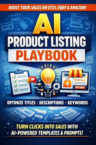 AI Product Listing Playbook: The Step-by-Step Guide to Writing High-Converting