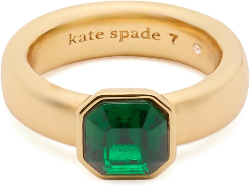 kate spade new york Keep Sparkling Asscher Ring