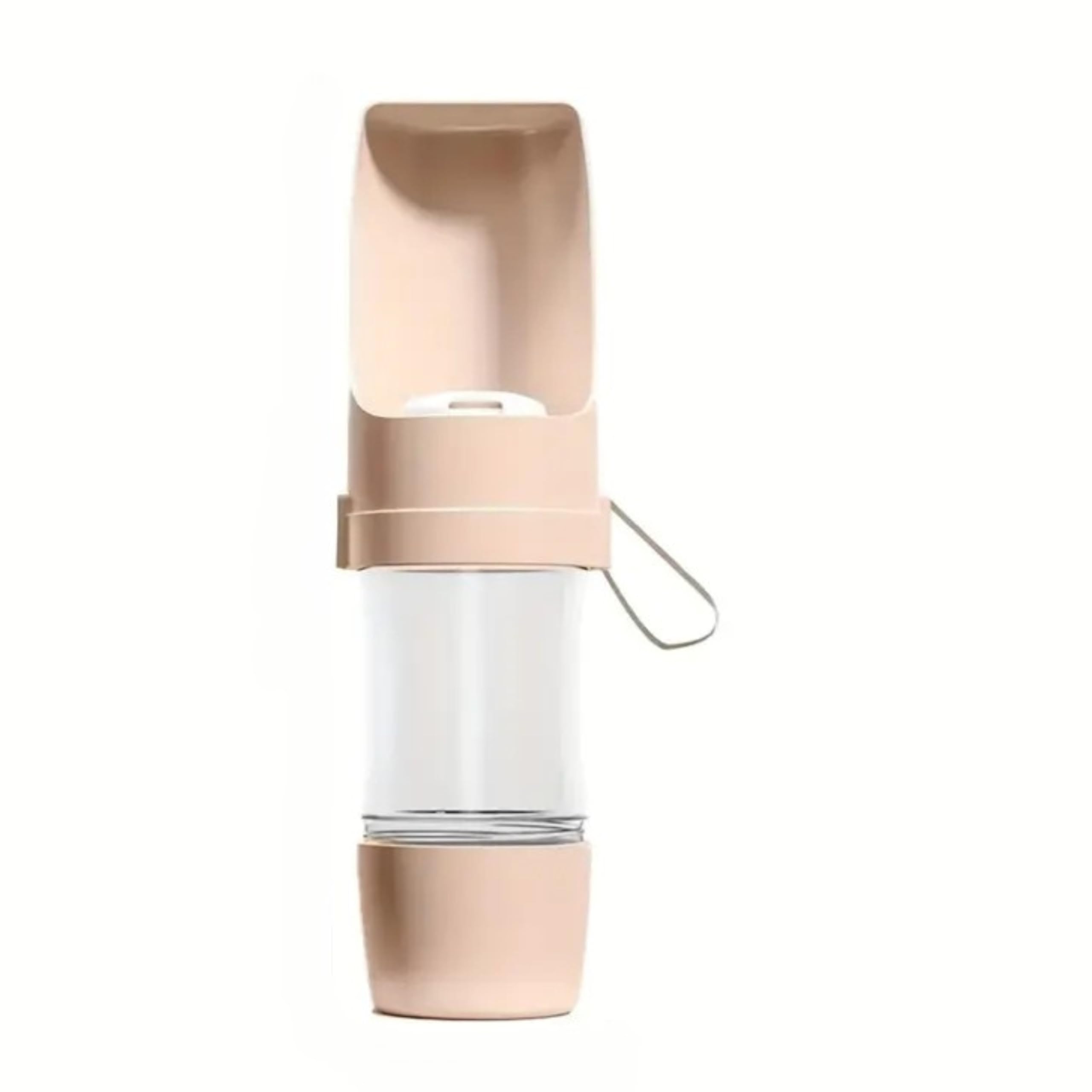 ark future Portable Dog Water Bottle for Travel Walks & Outdoor Use -BPA-Free Pet Drinking Dispenser with Built-In Trough & Carry Strap