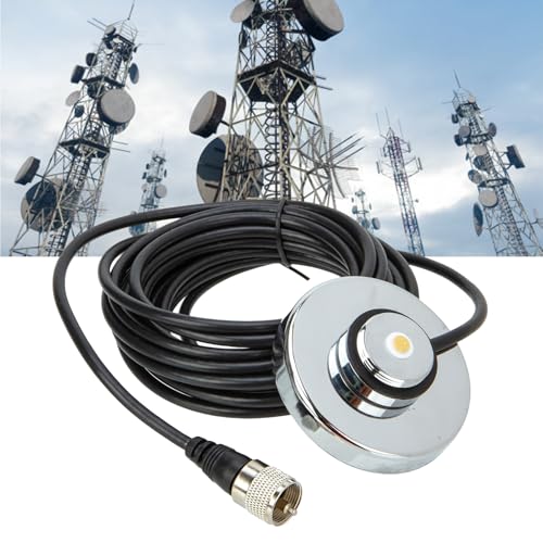 Base para vehículo y cable 58 de 5 metros con conector 259 7