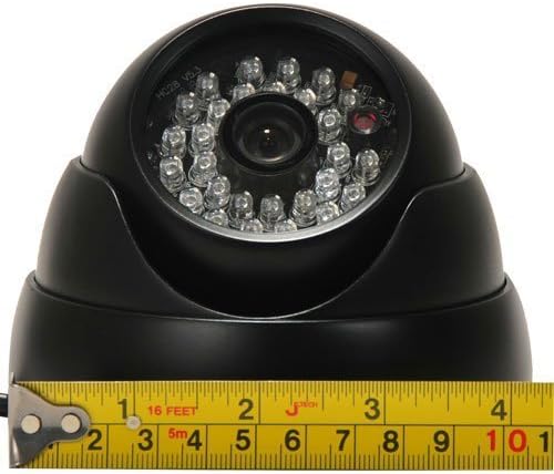 Miniatura 2 de VideoSecu 700TVL Día Noche Cámara de Seguridad al aire libre a prueba de vandalismo incorporado 13 "Effio CCD Lente de ángulo de visión amplio 28