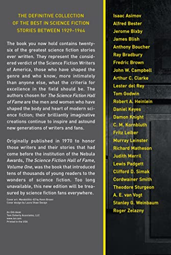 The Science Fiction Hall Of Fame, Vol. 1: 1929-1964 #TOP1