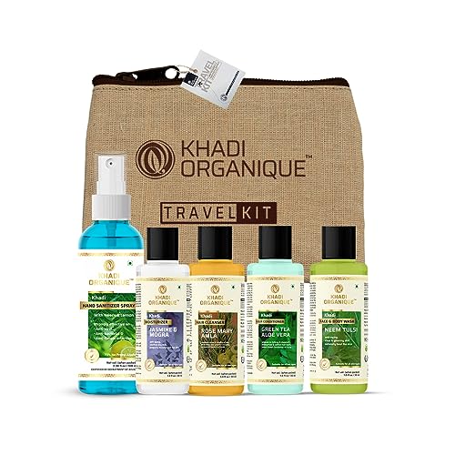 Image of Khadi Organique Grooming All in One Travel Kit For Men & Women