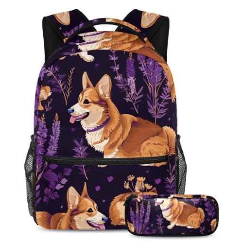 Sac d'école Corgi grand volume pour soulager le dos des élèves au quotidien