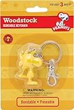 Peanuts Woodstock Bendable 2 inch Figure Key Chain