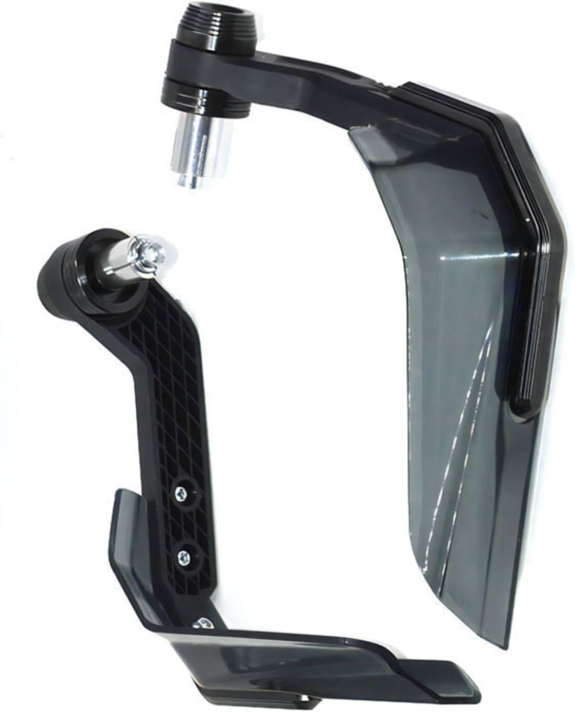 Motorcycle Handguards with Windscreen for Indian FTR 1200 S, FTR1200 Carbon/Rally Chief, Vintage Scout,Schwarz