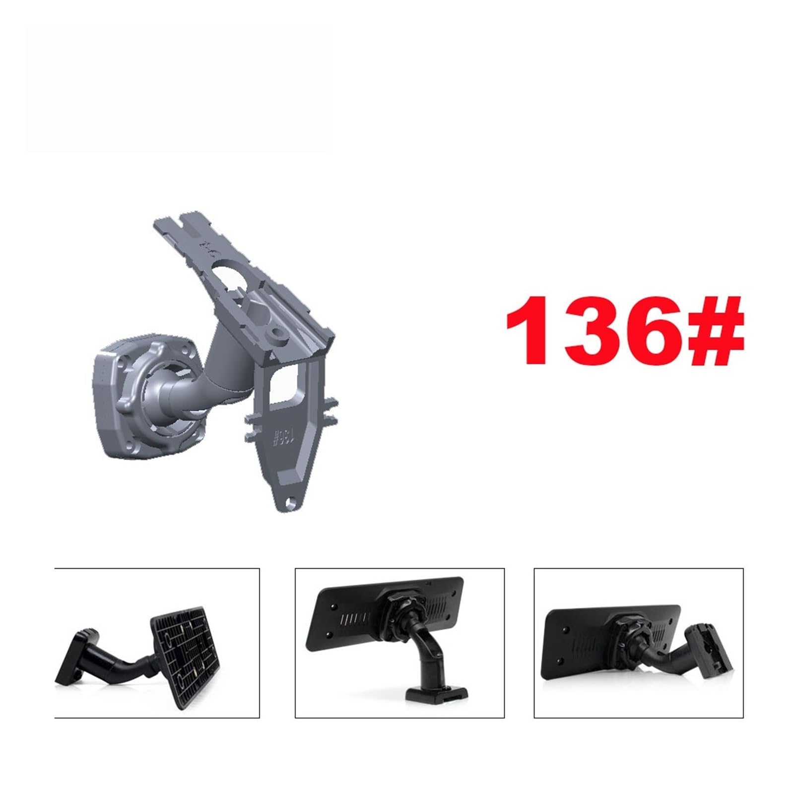 Xuanqingyi Store Numer 136 uchwyt do wideorejestratora samochodowego uchwyt do lusterka wstecznego DVR uchwyt do rejestratora samochodowego uniwersalne uchwyty uchwyt kamera na deskę rozdzielczą