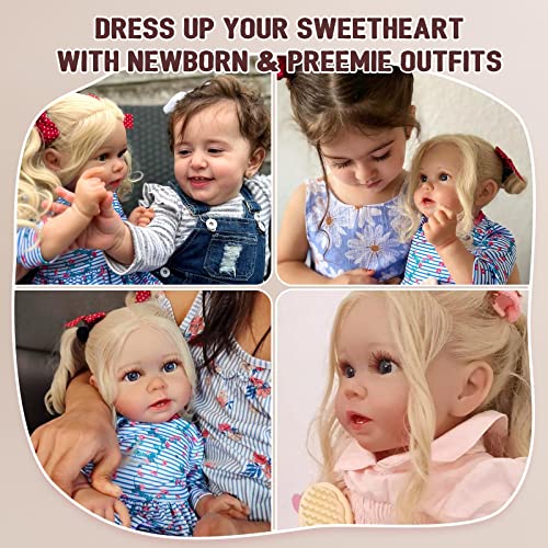 Babeside Lifelike Reborn Baby Dolls - 18 In Realistic Baby Dolls Real Life Cloth Body Baby Dolls Girl Stella With Gift Box For Kids Age 3 4 5 6 7 8 9+ #TOP2