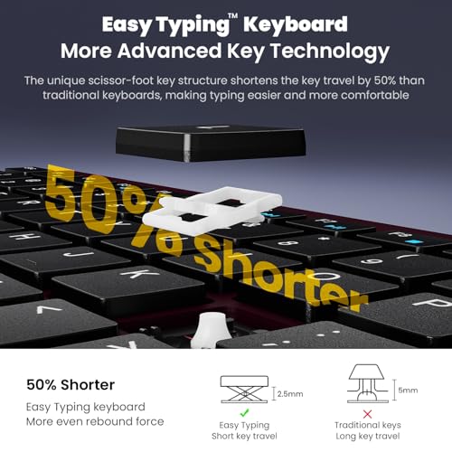 Image of cimetech Wireless Keyboard and Mouse Combo - Burgundy Black