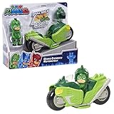 PJ Masks Kickback Motorcycles, Gekko and Vehicle, 2-Piece Figure Set, by Just Play