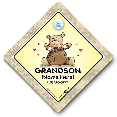 Grandson On Board, Orso di peluche, colore