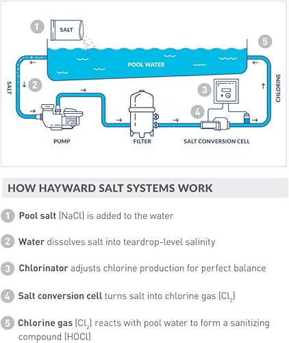Miniatura 6 de Hayward Goldline T-Cell - Celda de cloración de sal TurboCell para piscinas enterradas.
