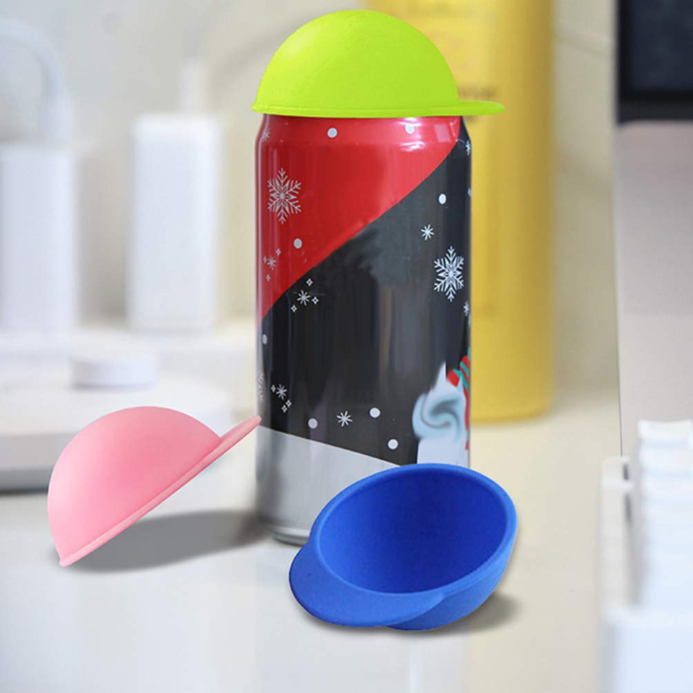 TOPBATHY 30pezzi Coperchi Riutilizzabili Per Lattine Da Silicone e Antipolvere Compatibili Con Lattine Di Bevande