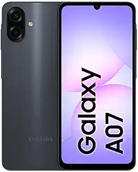 Celular Samsung Galaxy A07 256GB, 8GB, Câm. 50MP, Tela 6.7" - Preto