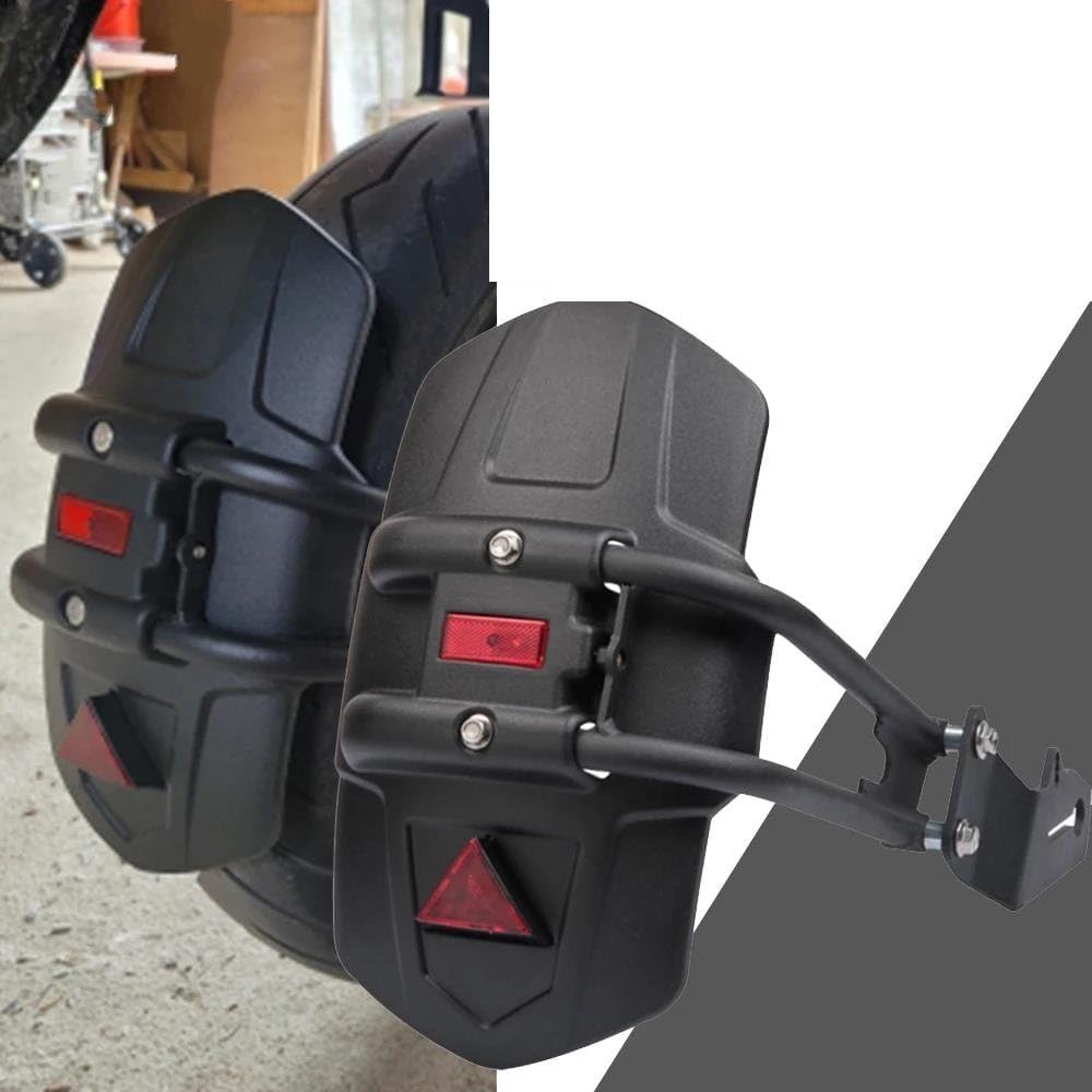 Wheel Fender Splash Guard for Fz25 for Fz 25 for Fz-25 for Fazer250 for Fazer 250 for Fazer-250 Motorcycle Rear Mudguard Accessories Fender Splash Extender(Black B)