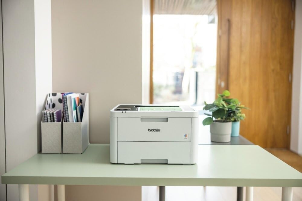 Brother HLL3220CW | LED a Colori Ecopro ready |18 ppm | Display LCD| USB e Wi-Fi |Cassetto da 250 fogli| Toner inclusi da 500 pag