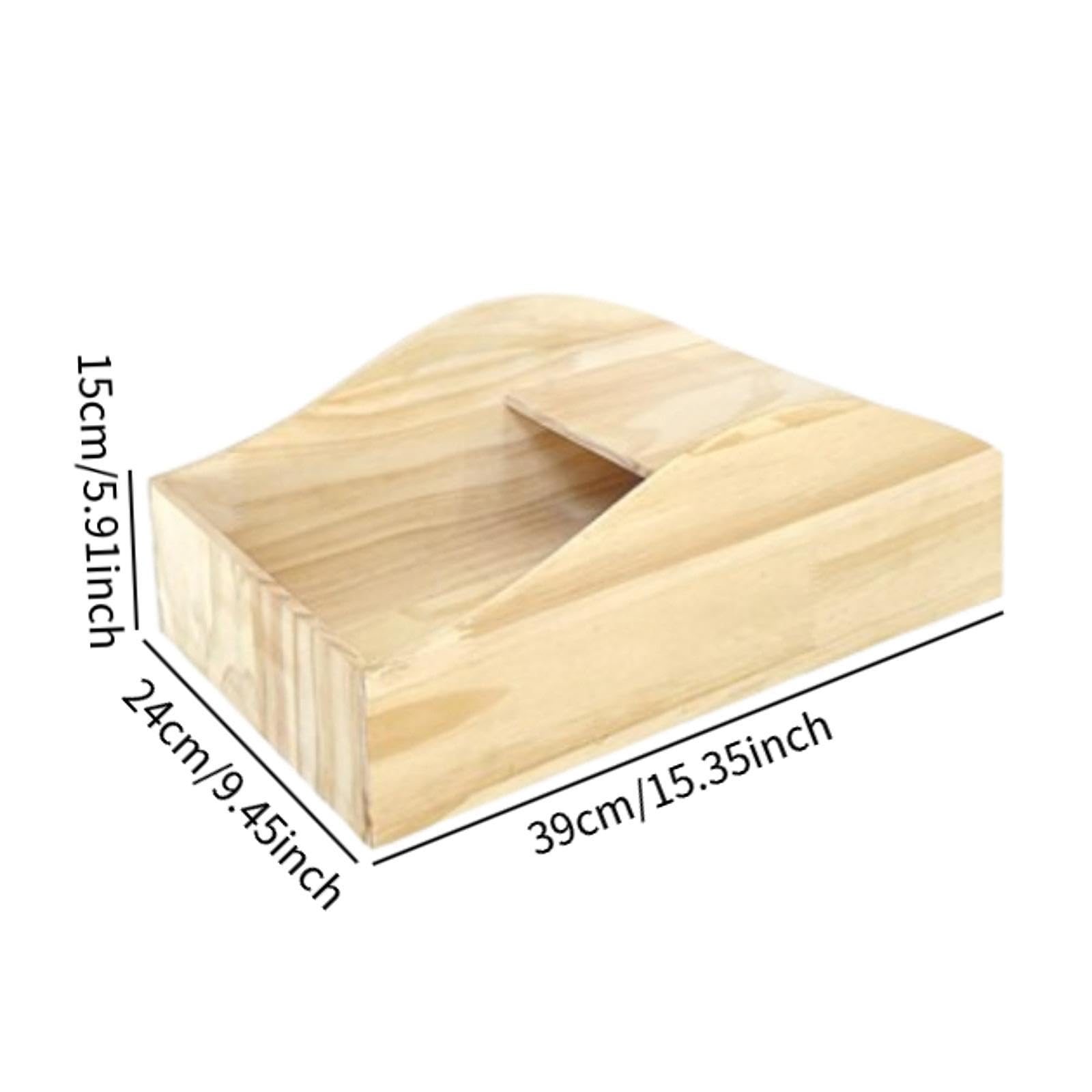 Sandbadewanne für Hamster, Hamstertoilette Aus Holz, Leicht zu Reinigen, Duschbehälter für Kleintiere, Sandbadewanne für Kleintiere, L