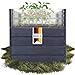Produktbild Garantia Ergo Quadro Turbo L 75 Hochbeet Wood, inkl. Flora Wassersparsystem - Blumentopf, Hochbeete für Garten, Pflanzkübel Groß Außen, Blumenkasten, Blumentopf Hoch, Blumenkübel, Frühbeet