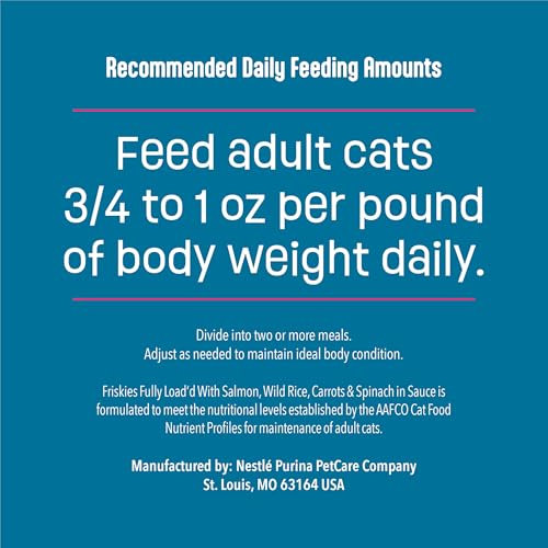 Friskies Purina Fully Load'd Wet Cat Food, Salmon, 24 Count, 5.5 oz - image 7