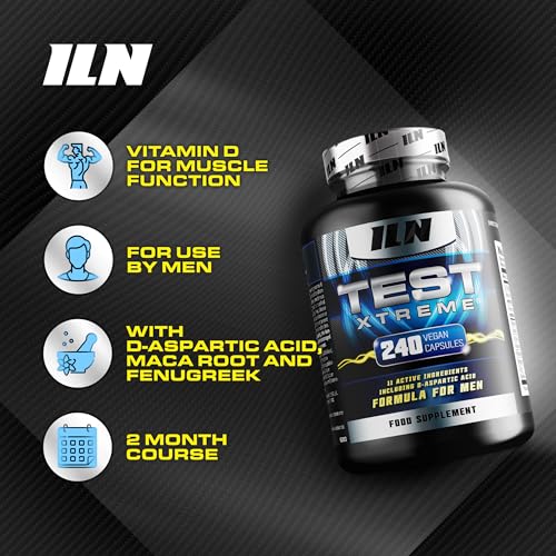 Test Xtreme - Booster Supplements for Men with Zinc - Natural and Safe for Men - Zinc and Magnesium Booster (240 Capsules) - Image 5
