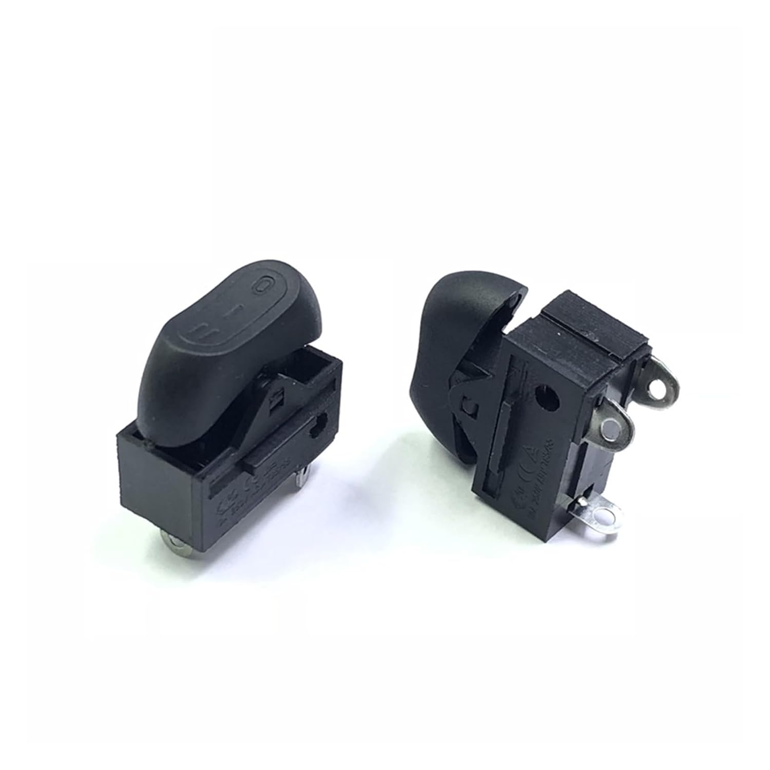 2PCS Ship Switch Hair Dryer Switch Rocker Switch 3 Position ON Off Boat Switch Red/Black 3 Speed Three-Legged Full Copper (Color : Red X 2PCS)