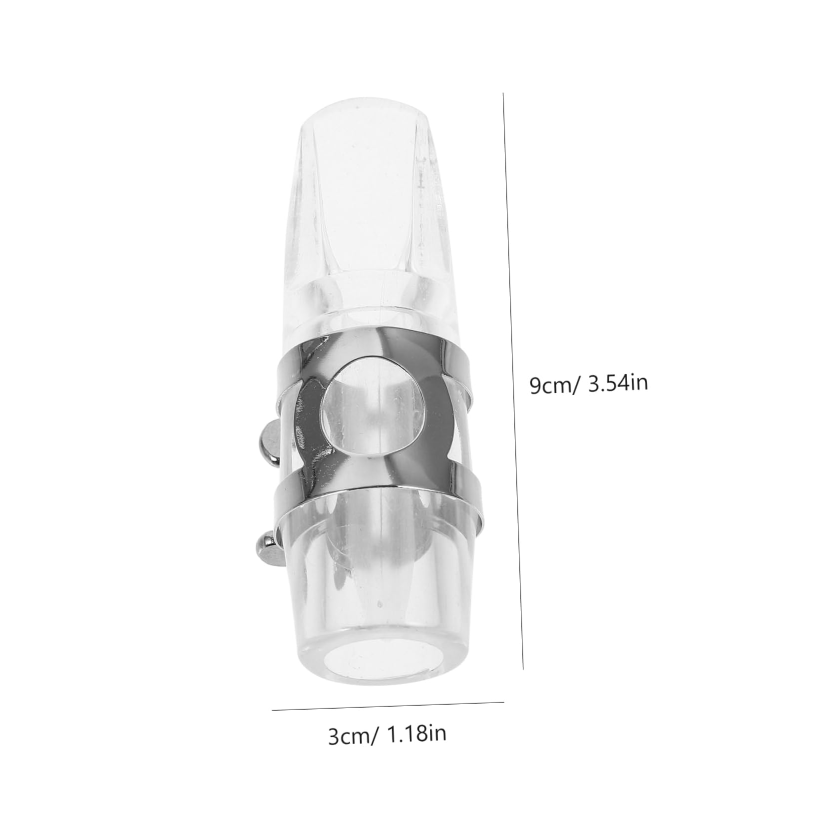 ibasenice Sax Mouthpieces Saxophone Mouthpiece Ligature Sax Cap Sax Reed Versatile Sax Kit