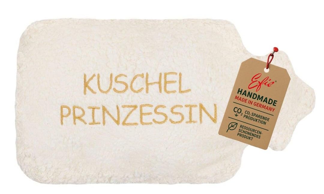 Efie Kirschkern-Wärmekissen KUSCHEL PRINZESSIN, kontrolliert biologischer Anbau (organic), Made in Germany