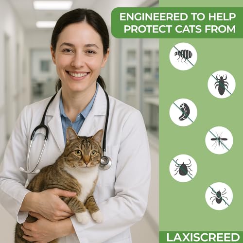 Katzenhalsband 2er-Pack – 16 Monate Schutz durch natürliche Öle, Verstellbar & Wasserfest, für EIN ungestörtes Wohlbefinden Ihrer Katze