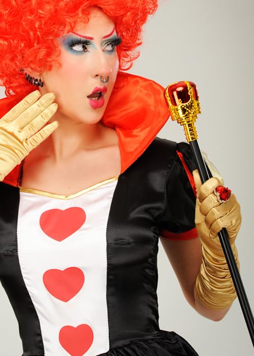 Struts Queen of Hearts Style Royal Sceptre Prop Staff
