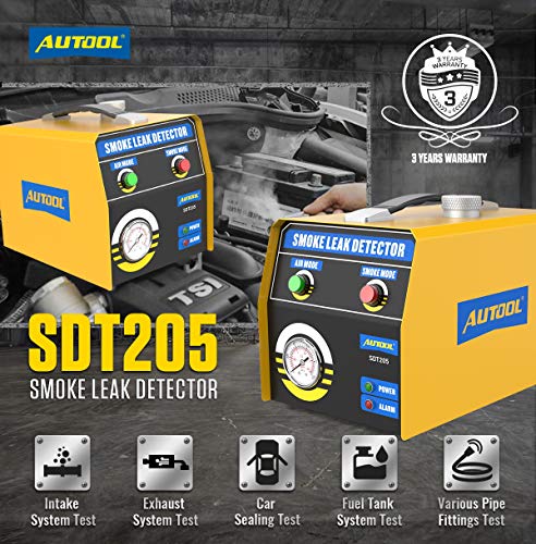 Smoke Leak Detector, 2 Mode Automotive Fuel Leakage Diagnostic Tester,Conduit Pipe System Leakage Tester,Evap Leak Detector For 12V Vehicles #TOP2