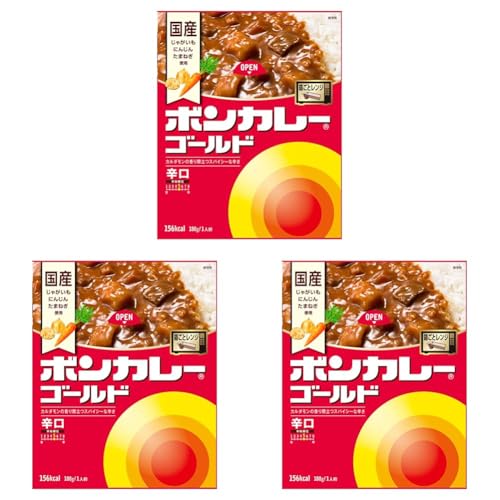 【9月12日】Amazon 每日优惠 3 大塚食品 ボンカレー ゴールド <辛口> 180g (× 3)
