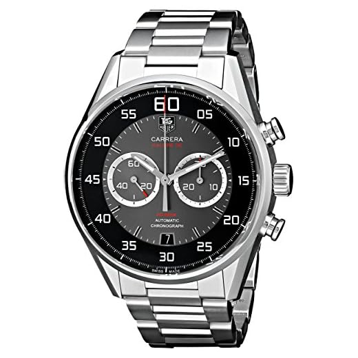 Tag Heuer Carrera Caliber 36 herr rostfritt stål automatisk flyback kronograf klocka CAR2B10.BA0799