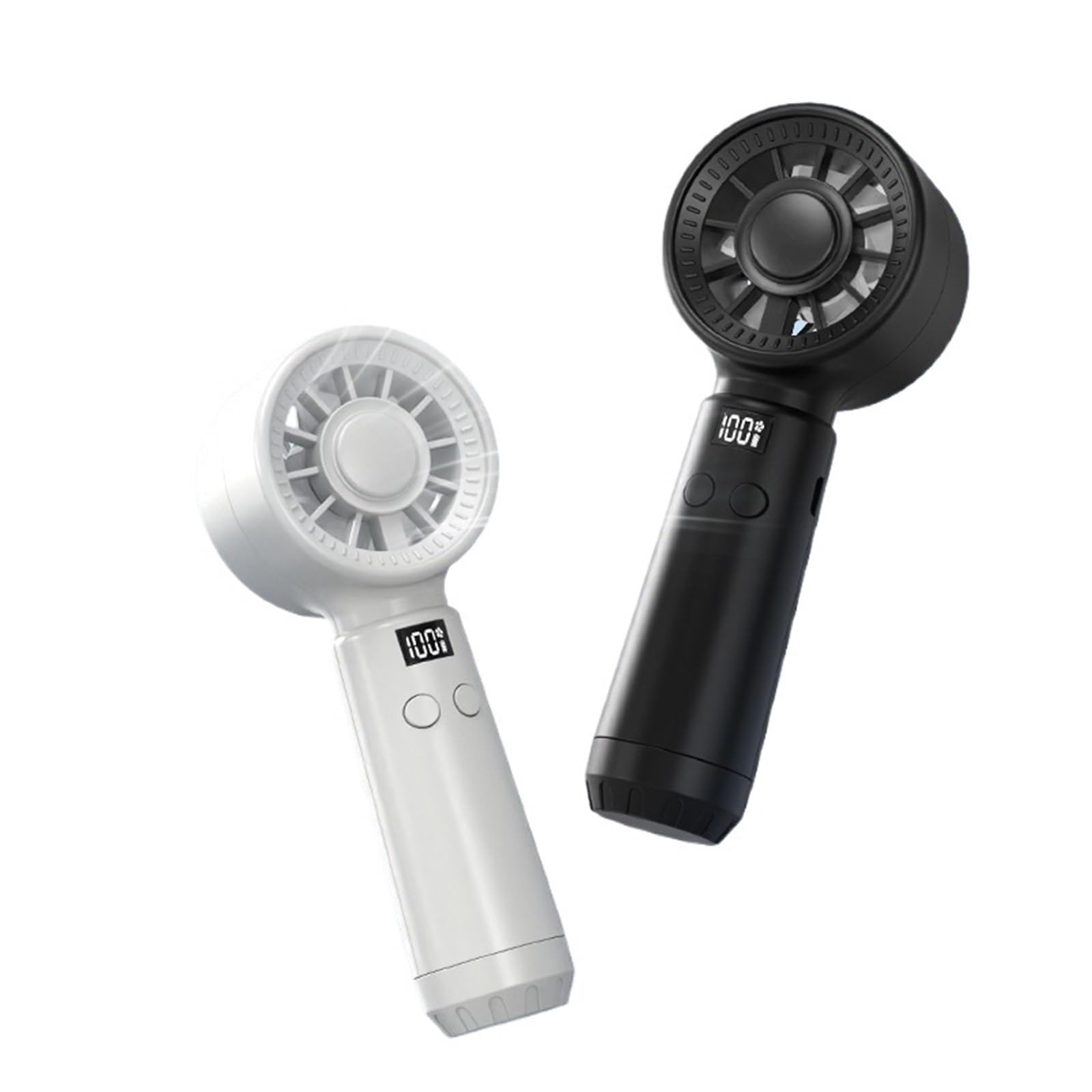 Ventilateur portable refroidissement mini turbo affichage numérique USB
