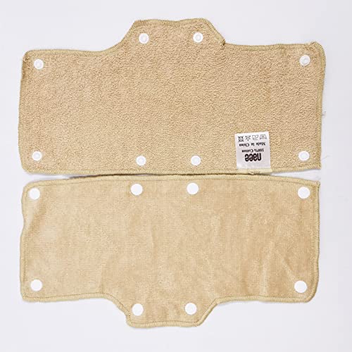 Beige Sweatband For Hard Hat Washable Velvet Terry Cotton Hard Hat Liner Naee Snap On (3Pcs) #TOP3
