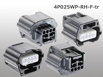Amazon | ○矢崎総業025型RH防水シリーズ4極Fコネクタ（端子別