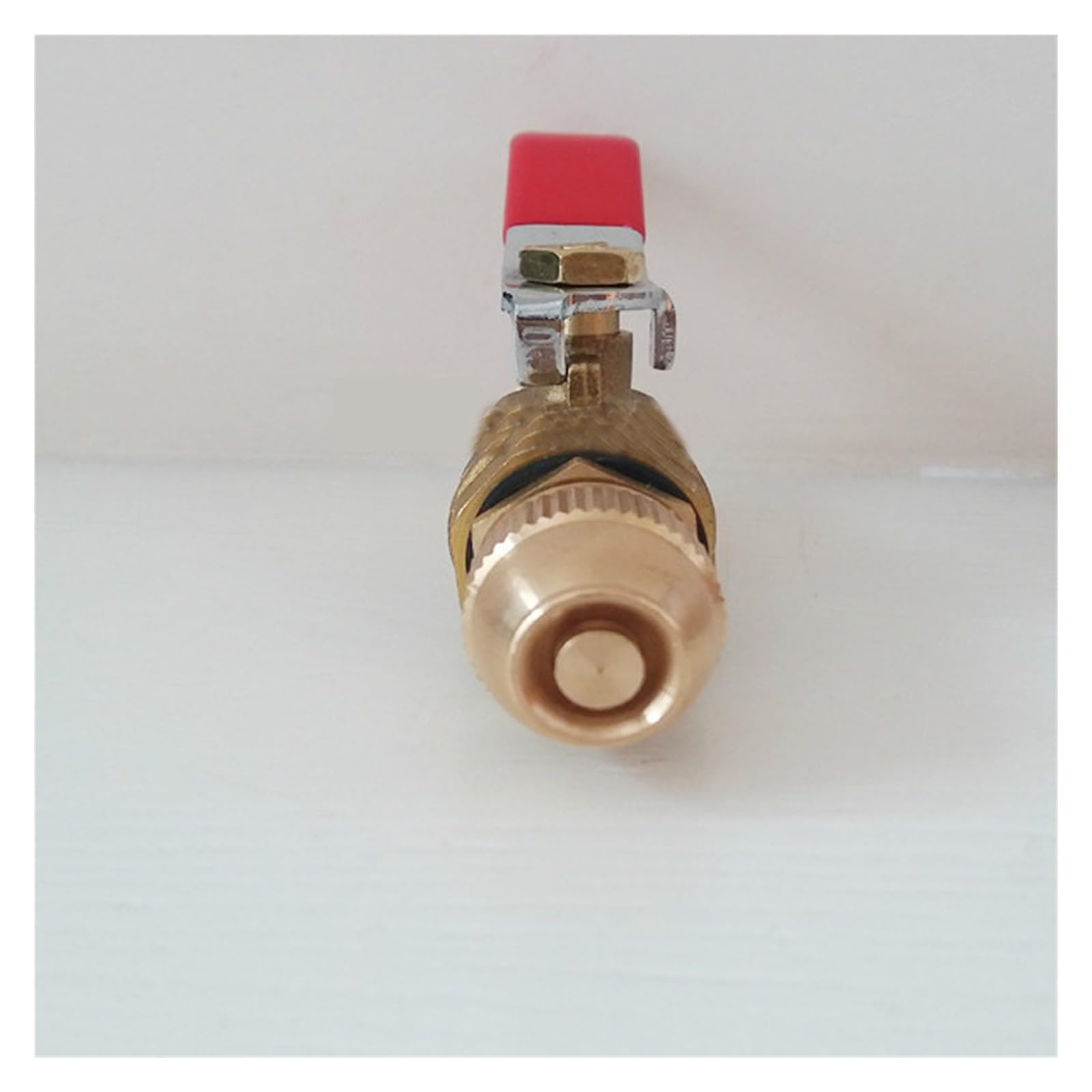 SSIMOO DN15 Ugello for pistola ad acqua regolabile Connettore for manichetta antincendio Irrigazione del giardino Autolavaggio Spruzzo ad alta pressione Testa della pistola in rame kindly