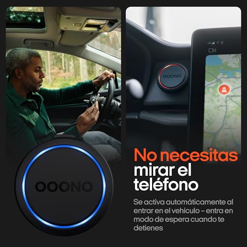 Miniatura 3 de OOONO Co-Driver 2 – Alertas de radares y peligros en Tiempo Real | sin suscripción | Recargable USB-C | Compatible con Apple CarPlay y Android Auto | fácil instalación y Uso intuitivo