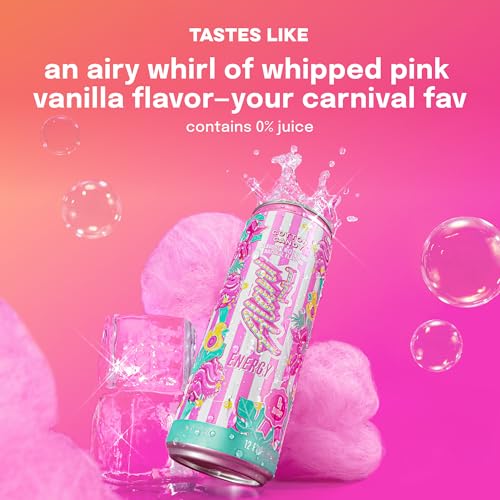 Alani Nu Cotton Candy Sugar Free Energy Drink (Pack of 12) - image 4
