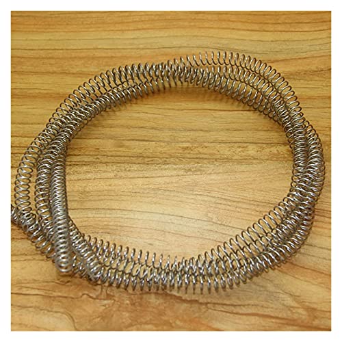 Étendu à ressort comprimé à ressort en acier inoxydable en acier inoxydable à ressort de compression, diamètre de fil de 1,5 mm * (10-20) de diamètre de mm * de 1000 mm de longueur, 1 PCS, Plus durabl