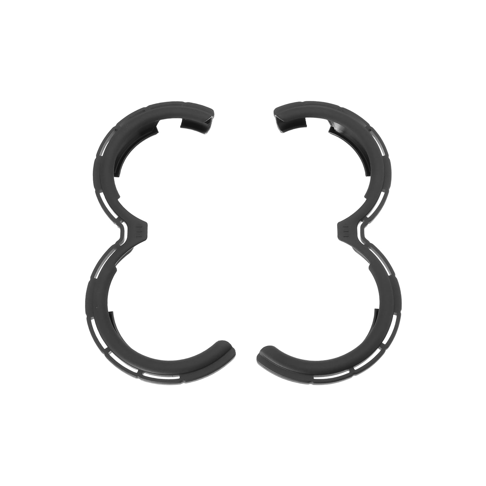 YINETTECH 1 Set Drone Propeller Guard Protector Accessories Drone Gimbal Protective Anti-Collision Ring Cover Compatible with DJI Avata 2 Black