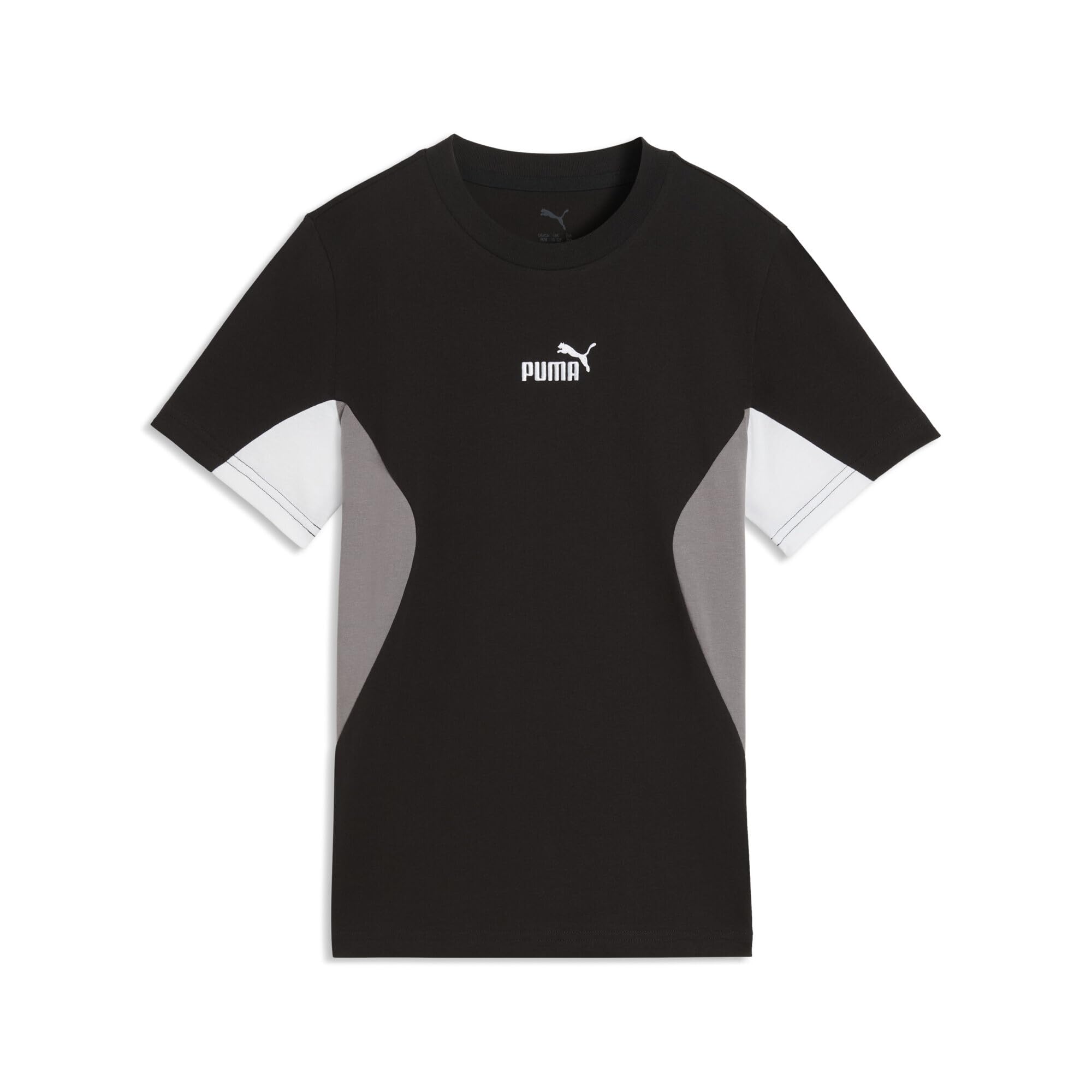 Puma Ess Block Tee B Magliette Bambini e Ragazzi (Pacco da 1)