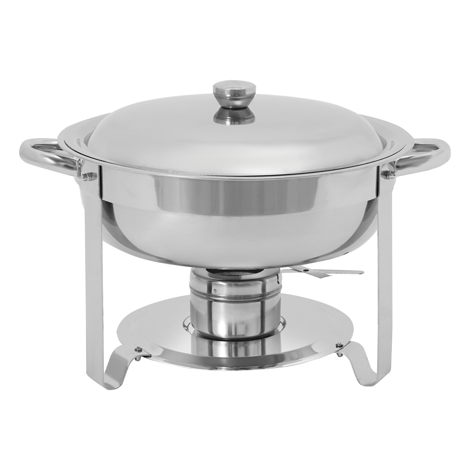 Set da 2 pezzi Chafing Dish Buffet, in acciaio inox, per ristoranti, buffet, hotel, caffetterie, 41 x 25 cm