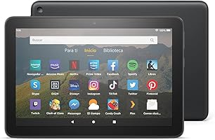 Tablet Fire HD 8, pantalla HD de 8 pulgadas, 32 GB (Negro) - Con publicidad